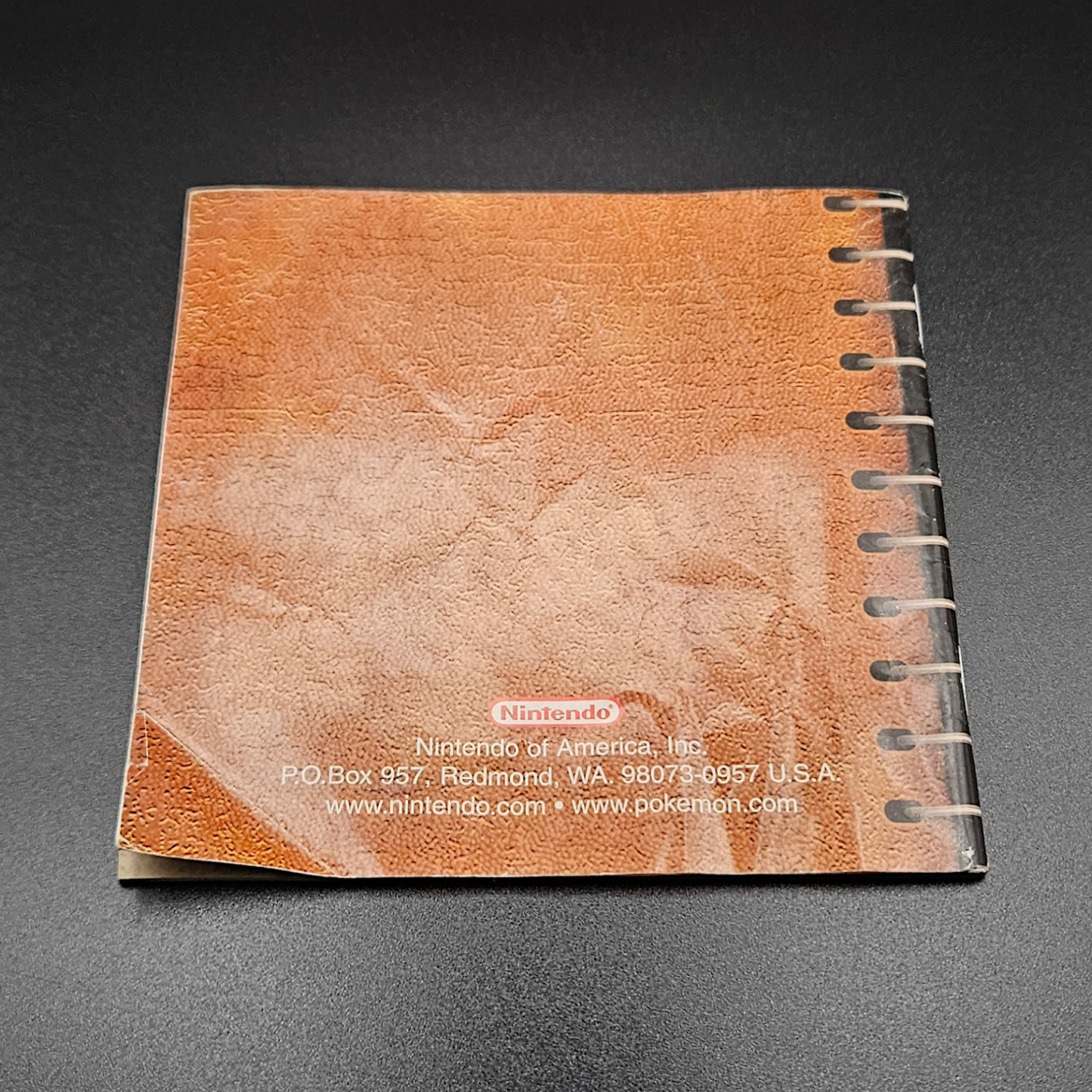 OUTLET - "Pokemon Blue Version" Gameboy game cartridge and manual