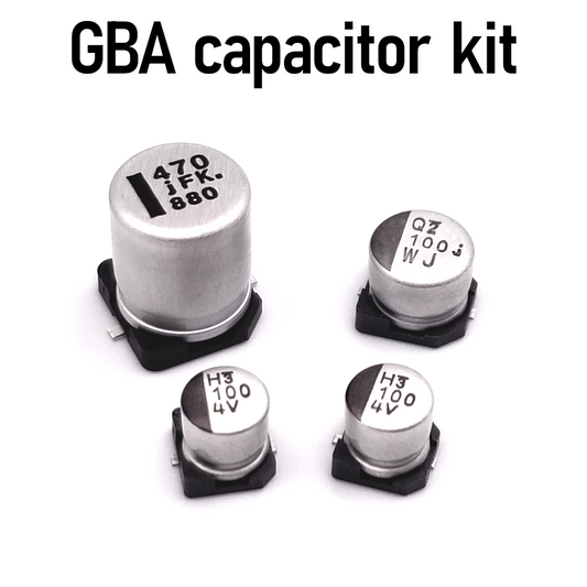 Capacitor kit for Gameboy Advance