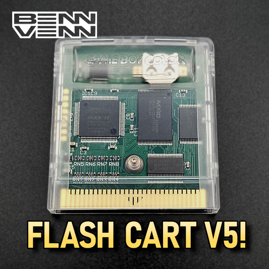 DISCONTINUED: BennVenn MBC3000 Solo (V5) RTC reflashable Gameboy cartridge