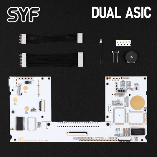 SYF SEGA Game Gear mainboard kit 315-5378 v2.0 (dual ASIC)
