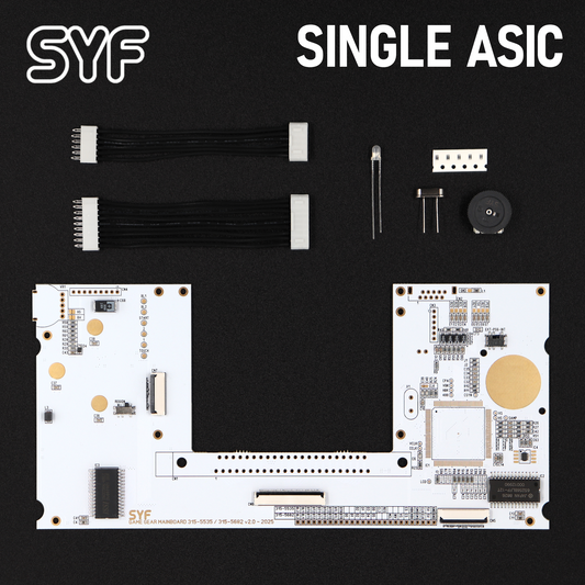 SYF SEGA Game Gear mainboard kit 315-5535 v2.0 (single ASIC)