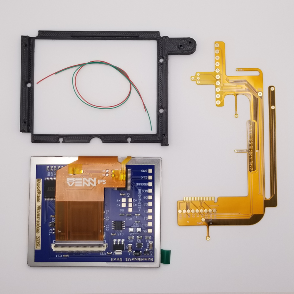 DISCONTINUED: BennVenn Sega Game Gear LCD kit VA0 / VA1